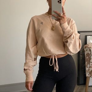 VS PINK cropped sweatshirt